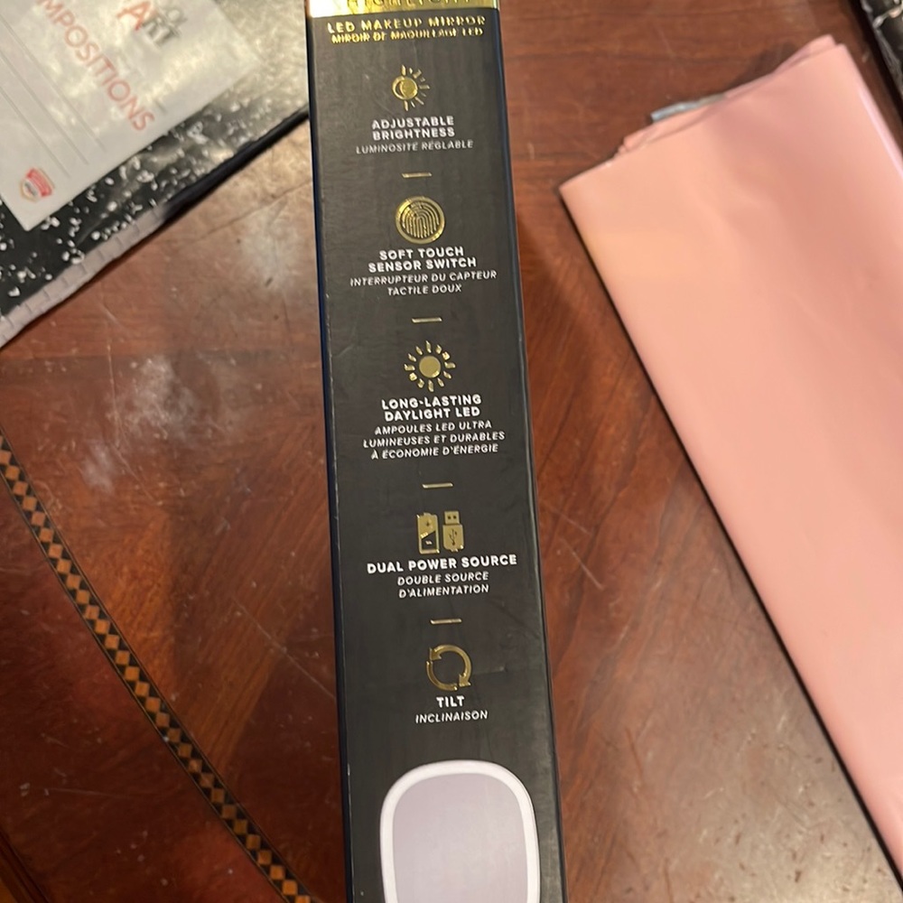 impressions vanity company touch highlight LED makeup mirror new